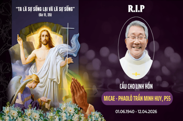 Tin Buồn: Cha Micae-Phaolô Trần Minh Huy, PSS, Qua Đời